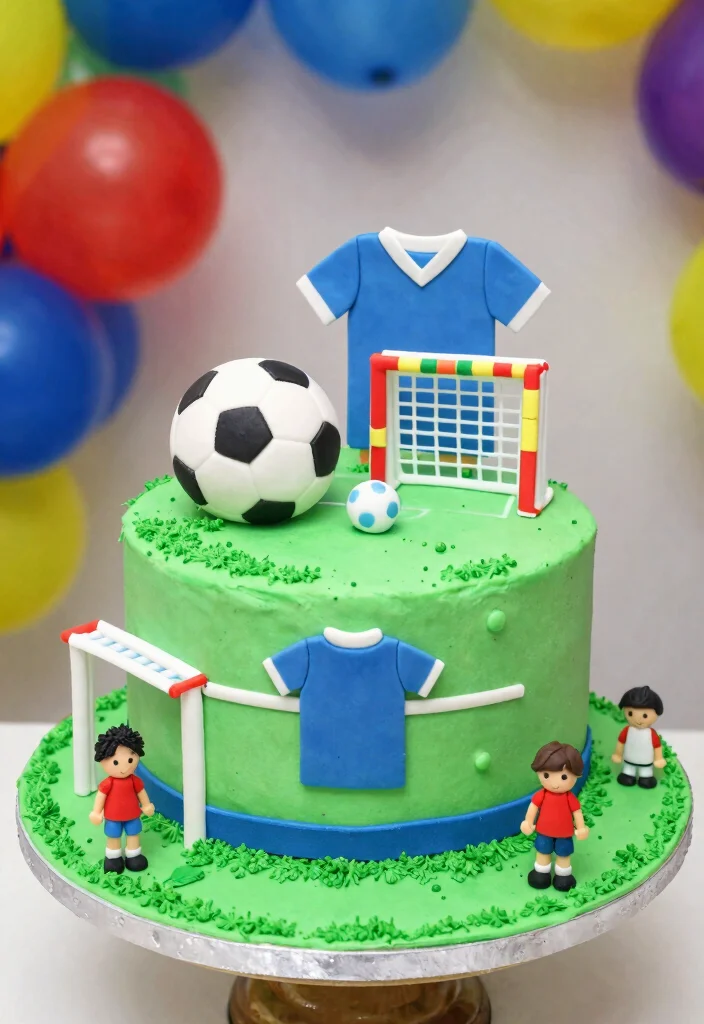 16 Happy Birthday Husband Cake Ideas Masculine and Stylish - 4. Sports-themed Cake 1