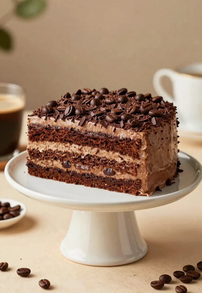 16 Happy Birthday Husband Cake Ideas Masculine and Stylish - 8. Coffee Lover's Cake 1