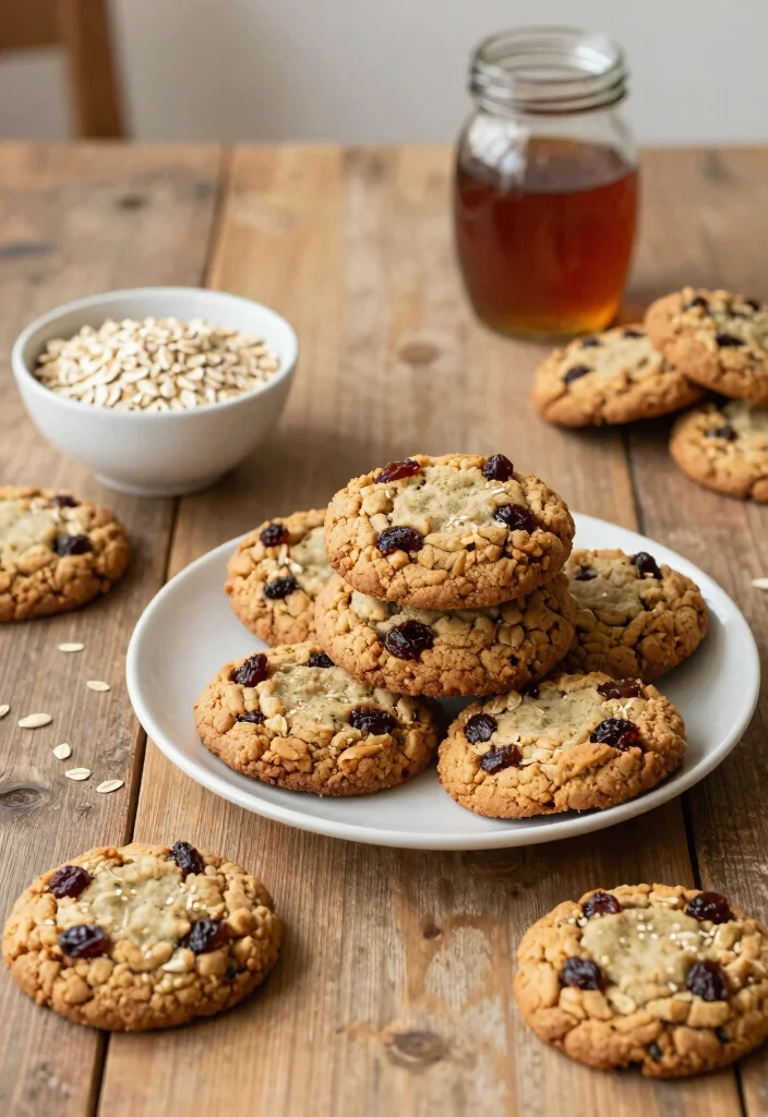 16 NYC Cookie Recipe Ideas: Thick Bakery Style Cookies - 2. Chewy Oatmeal Raisin Cookies 1