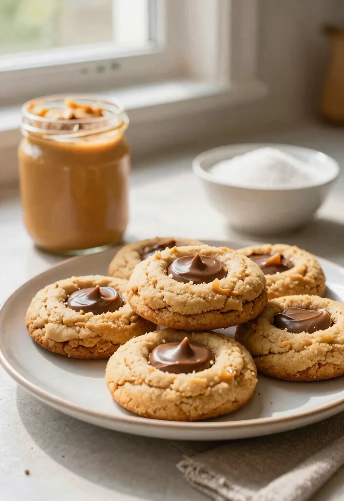 16 NYC Cookie Recipe Ideas: Thick Bakery Style Cookies - 4. Peanut Butter Cup Cookies 1