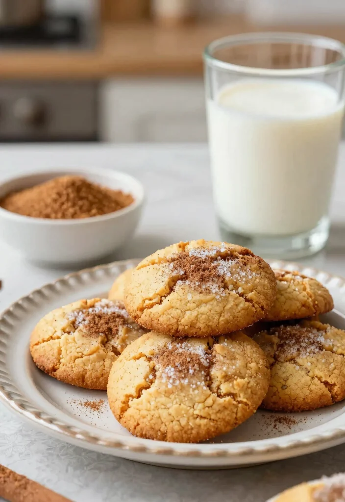 16 NYC Cookie Recipe Ideas: Thick Bakery Style Cookies - 5. Vegan Snickerdoodle Cookies 1