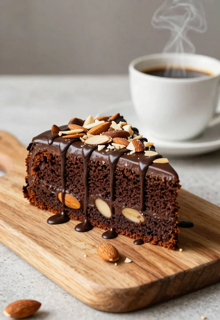 16 One Bowl Chocolate Cake Ideas for Easy No Mess Baking - 2. Mocha Almond Joy Cake 1