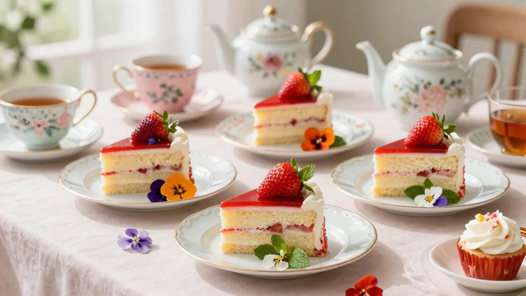 16 Strawberry Cake Slice Ideas for Elegant Dessert Styling
