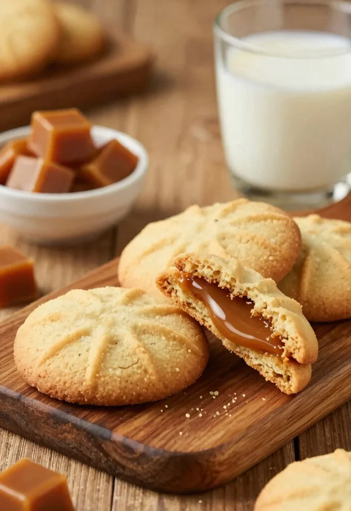 17 Easy Soft Sugar Cookie Recipe Ideas: Foolproof Classic - 12. Caramel Stuffed Soft Sugar Cookies 1