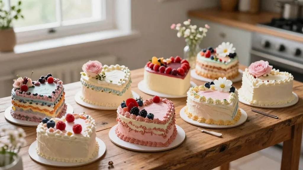 17 Heart Shaped Cake Ideas for a Romantic Sweet Style