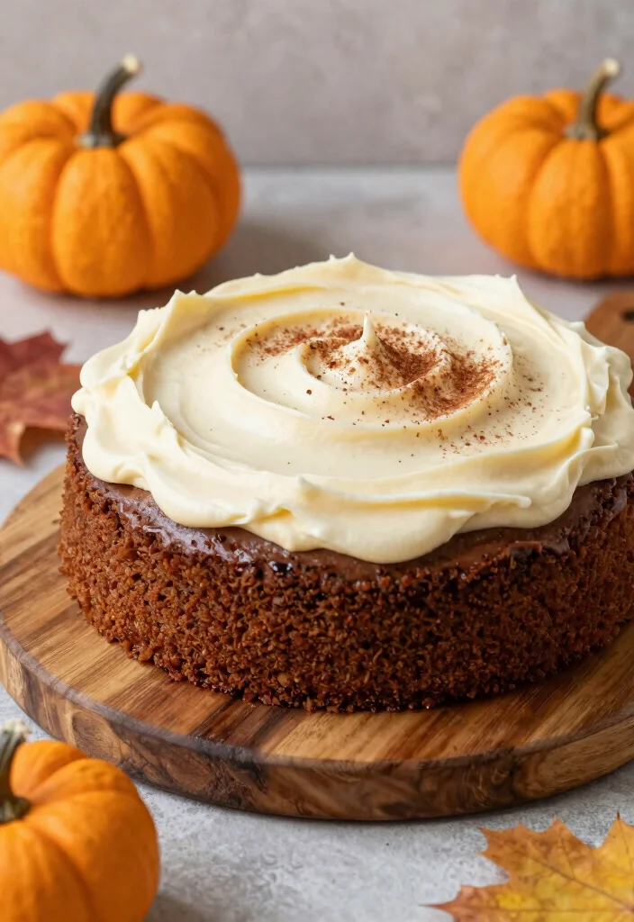 17 Mexican Chocolate Cake Ideas Spiced Rich Flavor - 11. Chocolate Pumpkin Spice Cake 1