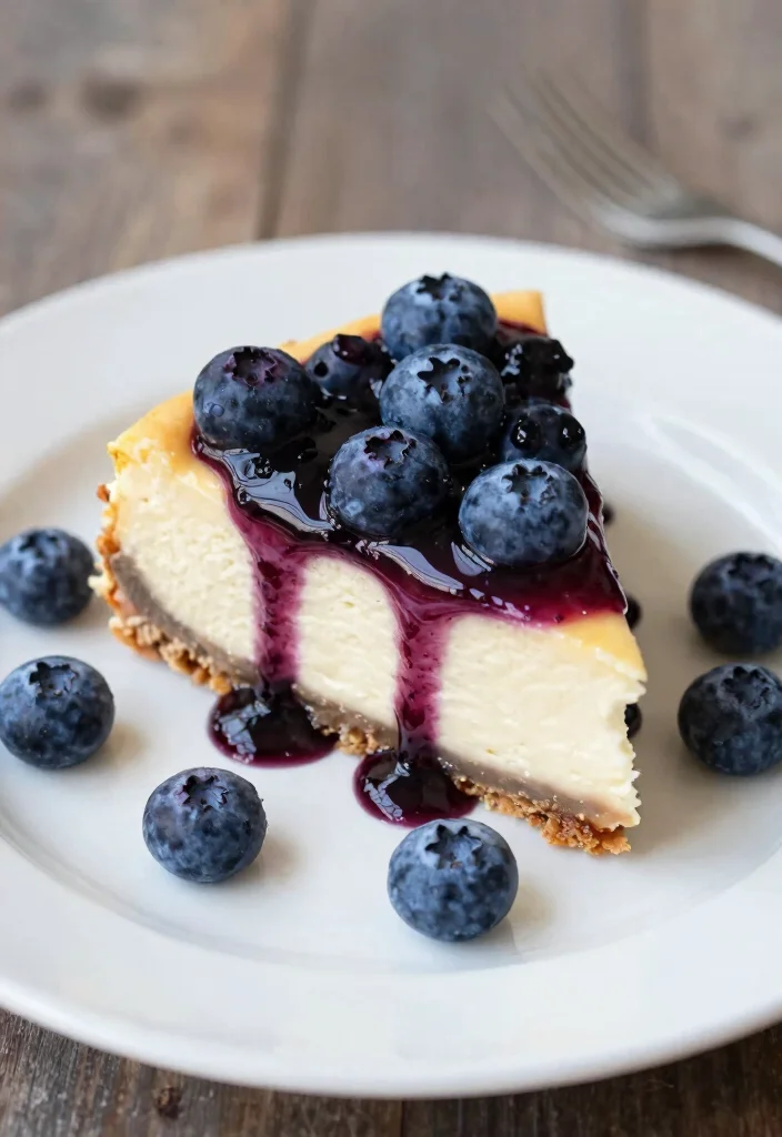 17 San Sebastian Cheesecake Ideas Burnt Basque Style - 10. Blueberry Compote San Sebastian Cheesecake 1