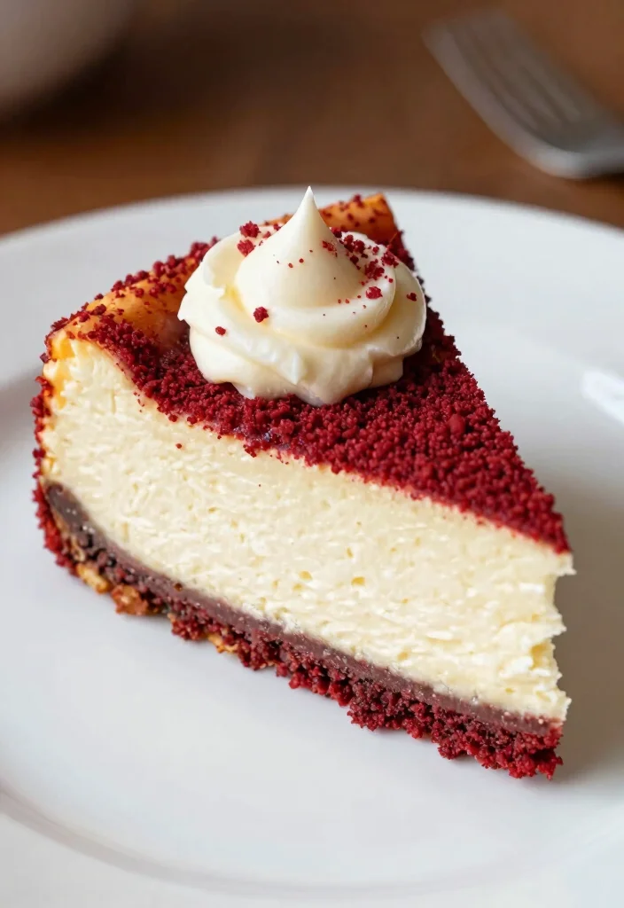 17 San Sebastian Cheesecake Ideas Burnt Basque Style - 16. Red Velvet San Sebastian Cheesecake 1