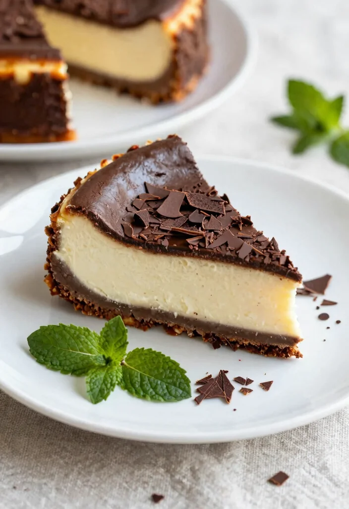 17 San Sebastian Cheesecake Ideas Burnt Basque Style - 2. Chocolate Marble San Sebastian Cheesecake 1