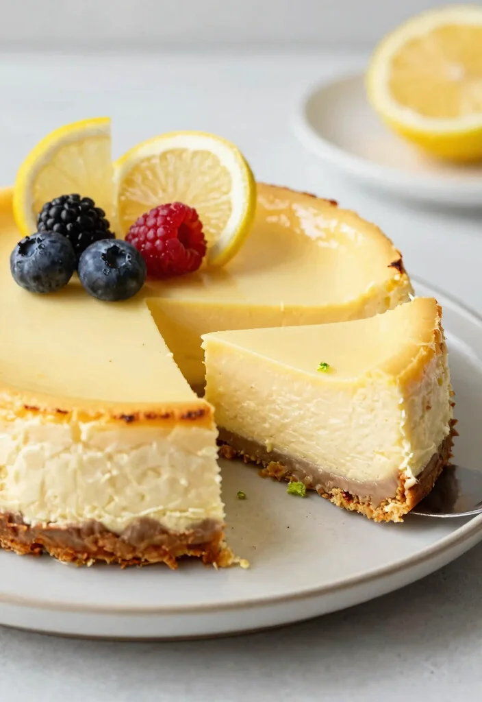 17 San Sebastian Cheesecake Ideas Burnt Basque Style - 3. Lemon Zest San Sebastian Cheesecake 1