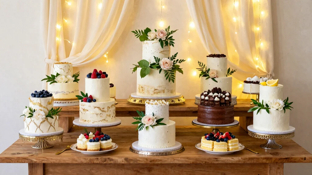 17 Small 2 Tier Wedding Cake Ideas: Intimate Stylish Designs