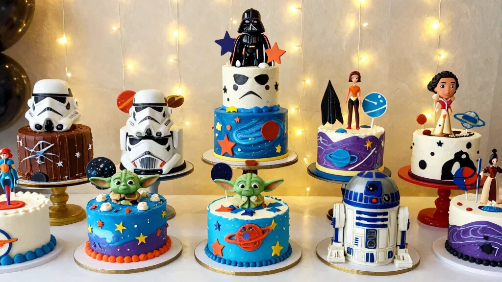 17 Star Wars Birthday Cake Ideas Epic Galactic Designs