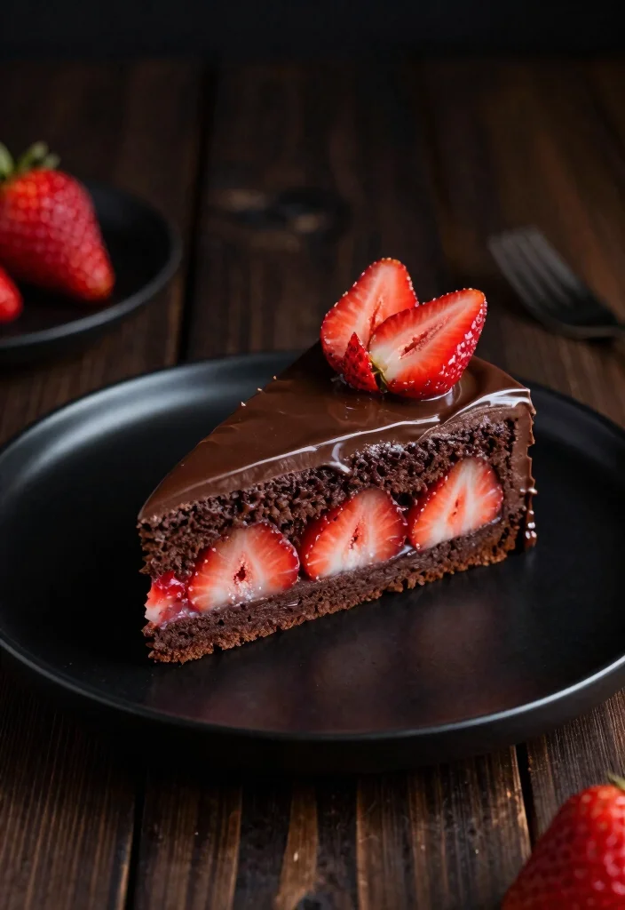 17 Strawberry Sheet Cake Recipe Ideas Easy Crowd Dessert - 12. Strawberry Chocolate Sheet Cake 1