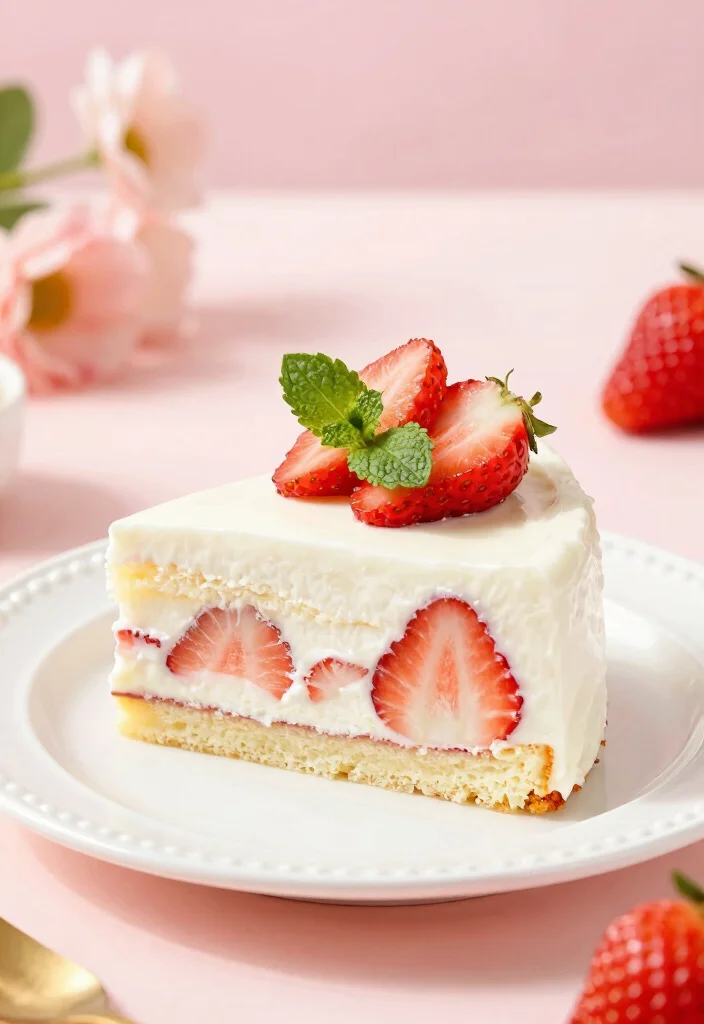 17 Strawberry Sheet Cake Recipe Ideas Easy Crowd Dessert - 13. Strawberry Yogurt Sheet Cake 1