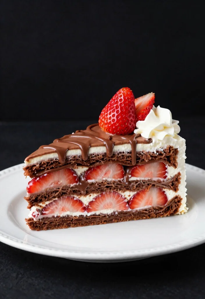 17 Strawberry Sheet Cake Recipe Ideas Easy Crowd Dessert - 16. Strawberry Nutella Sheet Cake 1