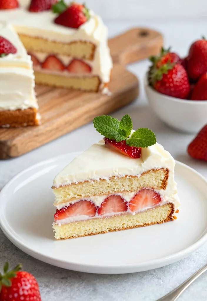 17 Strawberry Sponge Cake Ideas: Light, Fluffy, & Gluten-Free - 1. Classic Gluten-Free Strawberry Sponge Cake 1