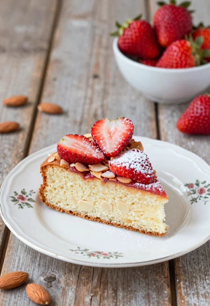 17 Strawberry Sponge Cake Ideas: Light, Fluffy, & Gluten-Free - 5. Strawberry and Almond Flour Sponge Cake 1