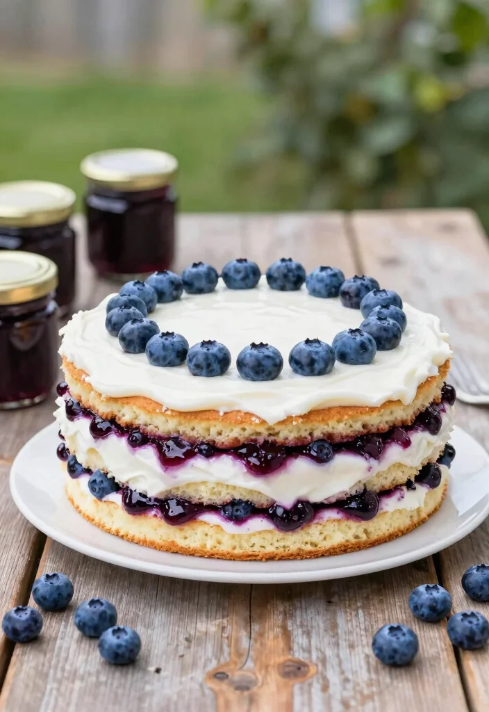17 Western Smash Cake Ideas for a Rustic Cowboy Theme - 12. Blueberry Cowboy Cake 1