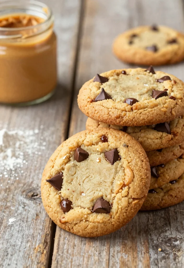 18 Big Chocolate Chip Cookie Recipe Ideas: Giant Vegan Chocolate Chip Cookie Recipes - 11. Peanut Butter Chocolate Chip Cookies 1