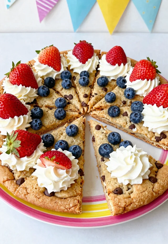 18 Big Chocolate Chip Cookie Recipe Ideas: Giant Vegan Chocolate Chip Cookie Recipes - 16. Chocolate Chip Cookie Pizza 1