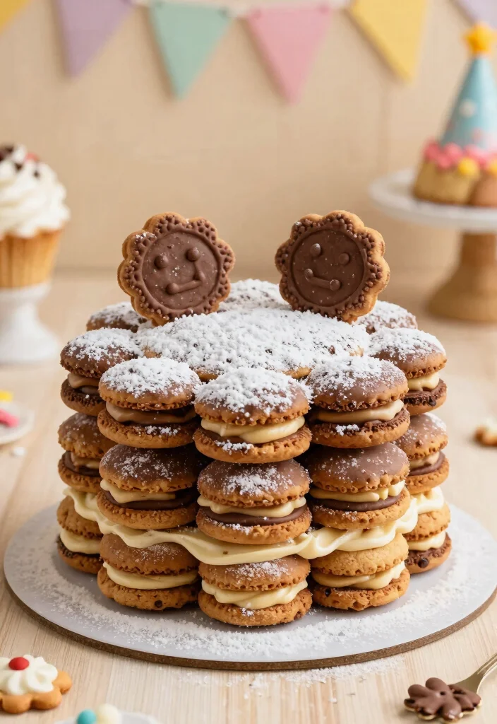 18 Chocolate Cake Decoration Birthday Ideas: Elegant Fun Designs - 16. Chocolate Spritz Cookies 1