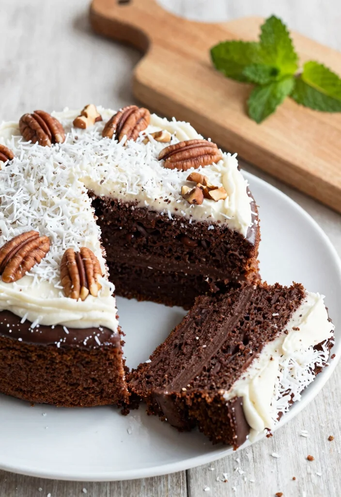 18 Homemade German Chocolate Cake Ideas: Rich Classic Layers - 1. Classic Gluten-Free German Chocolate Cake 1