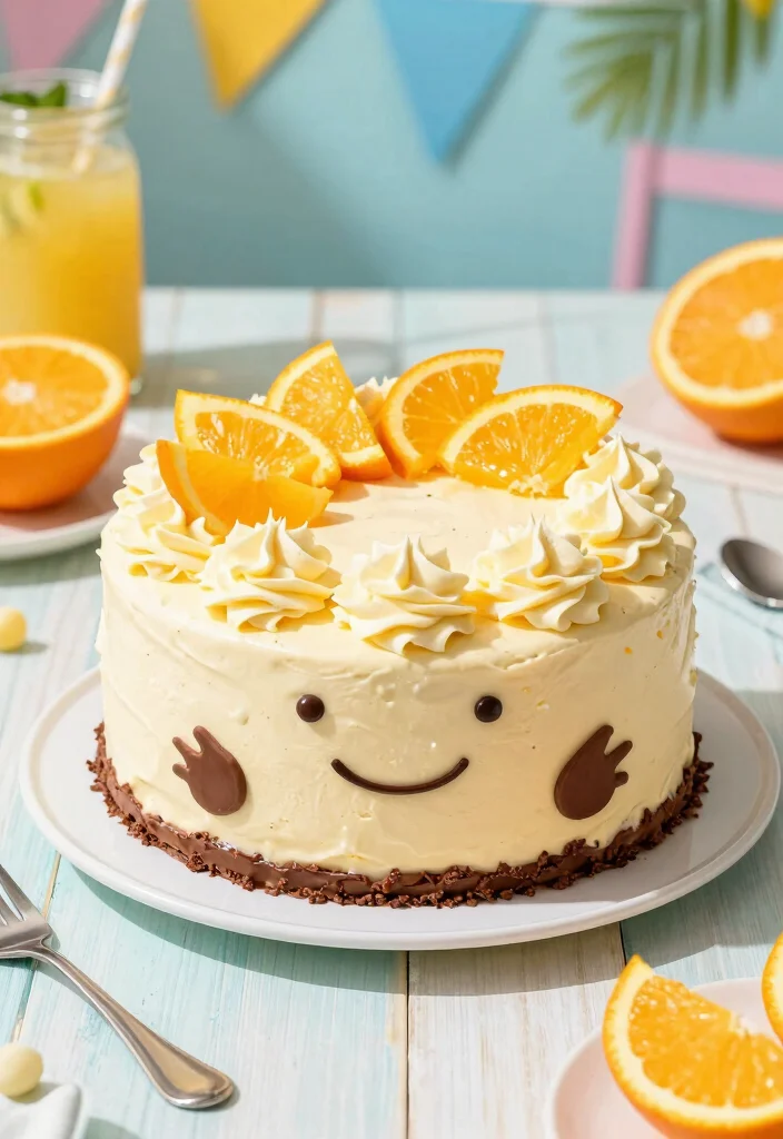 18 Homemade German Chocolate Cake Ideas: Rich Classic Layers - 18. Orange Creamsicle German Chocolate Cake 1