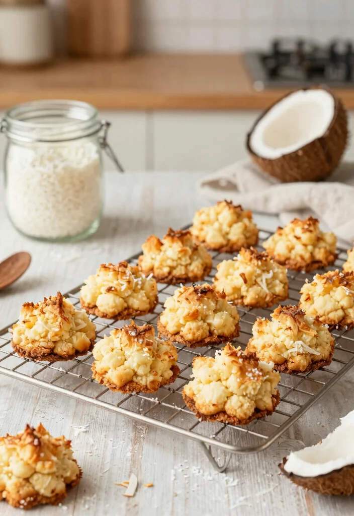 18 Smash Cake Alternative Ideas: Creative Less Mess Options - 11. Coconut Macaroons 1