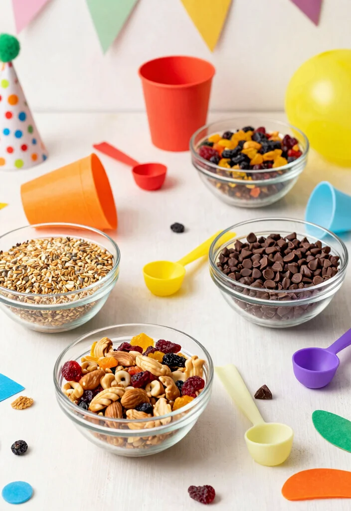 18 Smash Cake Alternative Ideas: Creative Less Mess Options - 13. Homemade Trail Mix 1