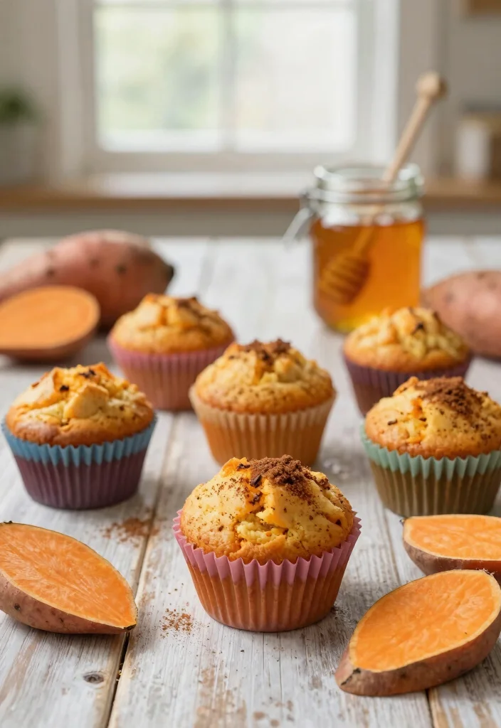 18 Smash Cake Alternative Ideas: Creative Less Mess Options - 5. Sweet Potato Muffins 1