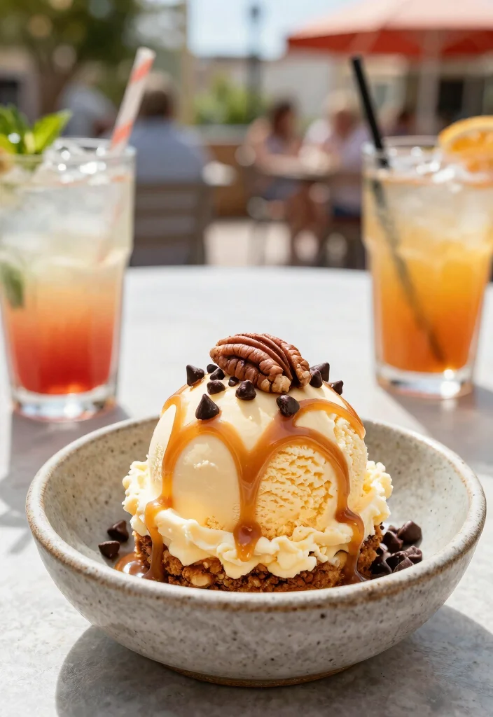 18 Turtle Cheesecake Recipe Ideas: Chocolate Caramel Pecan Bliss - 10. Turtle Cheesecake Ice Cream 1