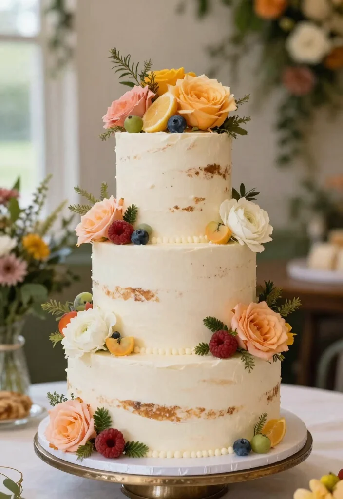 18 Wedding Cake 3 Tier Elegant Ideas Timeless Grandeur - 12. Seasonal Themes 1
