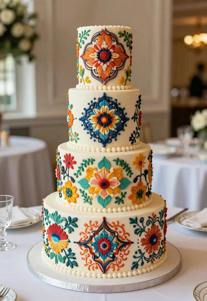 18 Wedding Cake 3 Tier Elegant Ideas Timeless Grandeur - 15. Edible Art Creations 1