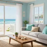 15 Beach House Curtains Ideas With Breezy Coastal Vibes