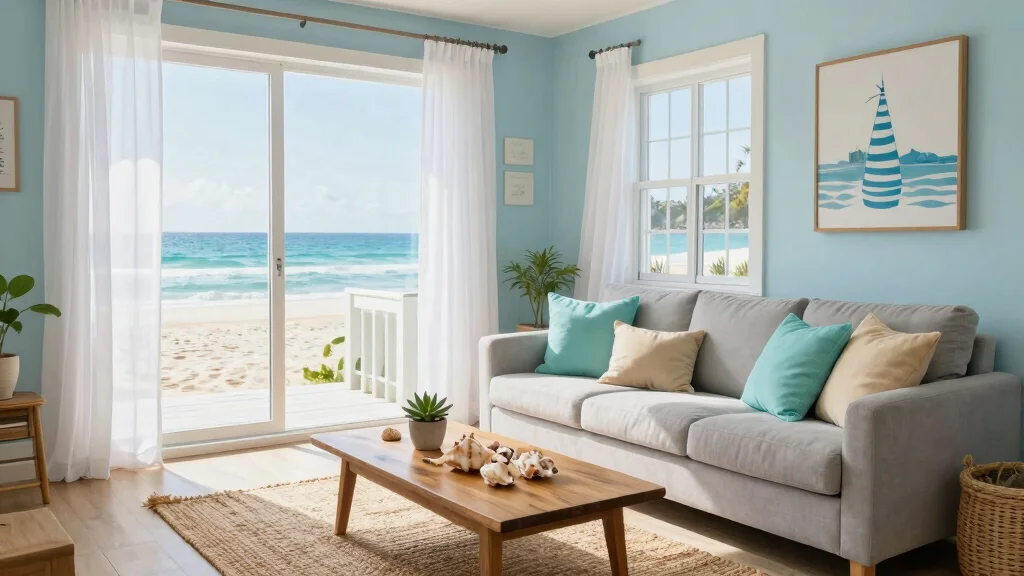 15 Beach House Curtains Ideas With Breezy Coastal Vibes