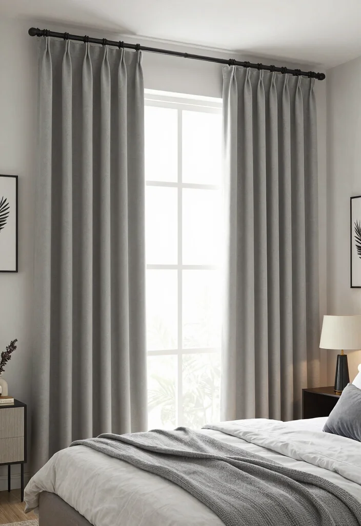 15 Best Curtains for Bedroom Ideas With Cozy Comfort - 8. Thermal Curtains for Year-Round Comfort 1