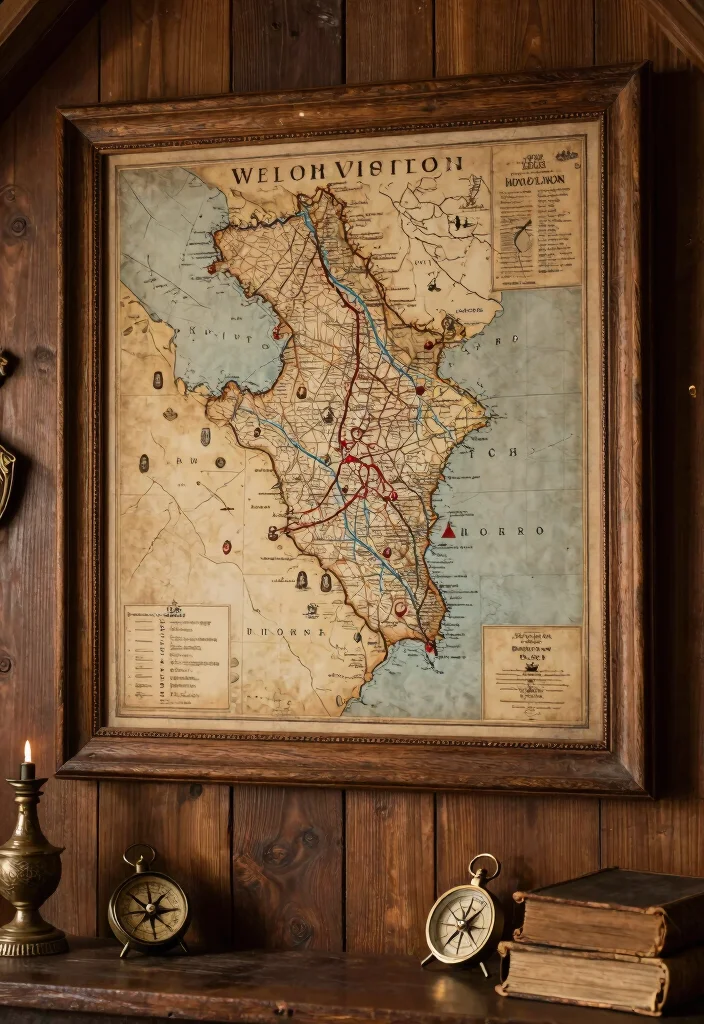 15 Game of Thrones Poster Ideas for a Dramatic Room - 8. Maps of Westeros: Adventure Awaits 1