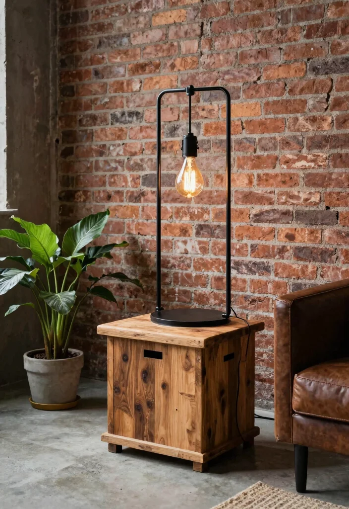 15 Modern Lamp Design Ideas With Contemporary Edge - 12. Industrial-style Lamps 1