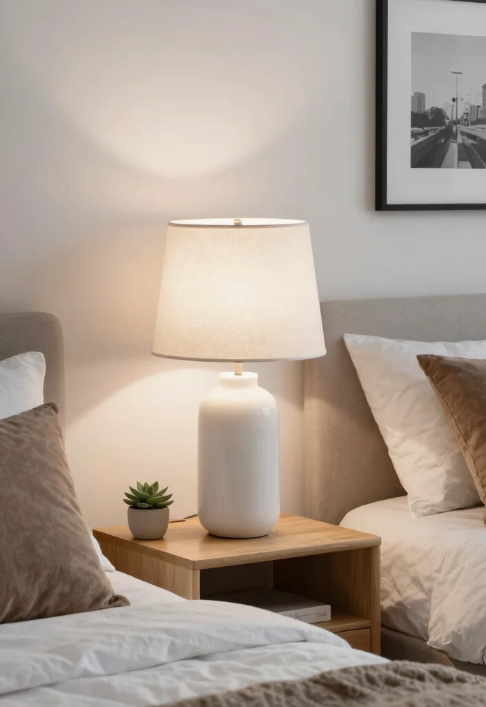 15 Modern Lamp Design Ideas With Contemporary Edge - 2. Minimalist Table Lamps 1