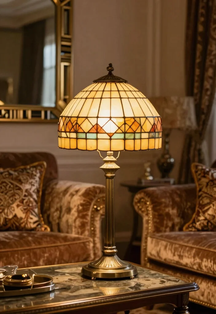 15 Modern Lamp Design Ideas With Contemporary Edge - 8. Art Deco Influence 1