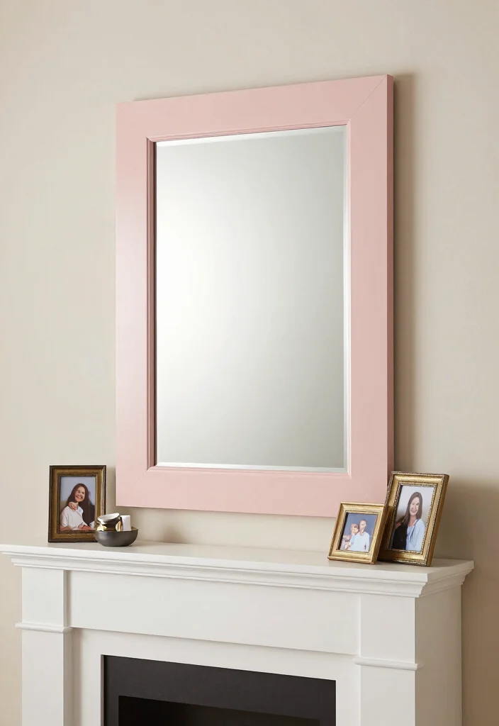 16 Mirrors on Mantle Ideas That Reflect Style Beautifully - 16. Customizable Mirrors 1