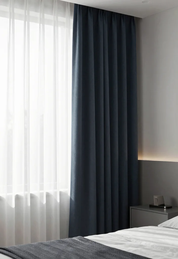 16 Wall Curtains Bedroom Ideas That Elevate Your Space - 15. Layering Techniques for Added Style 1