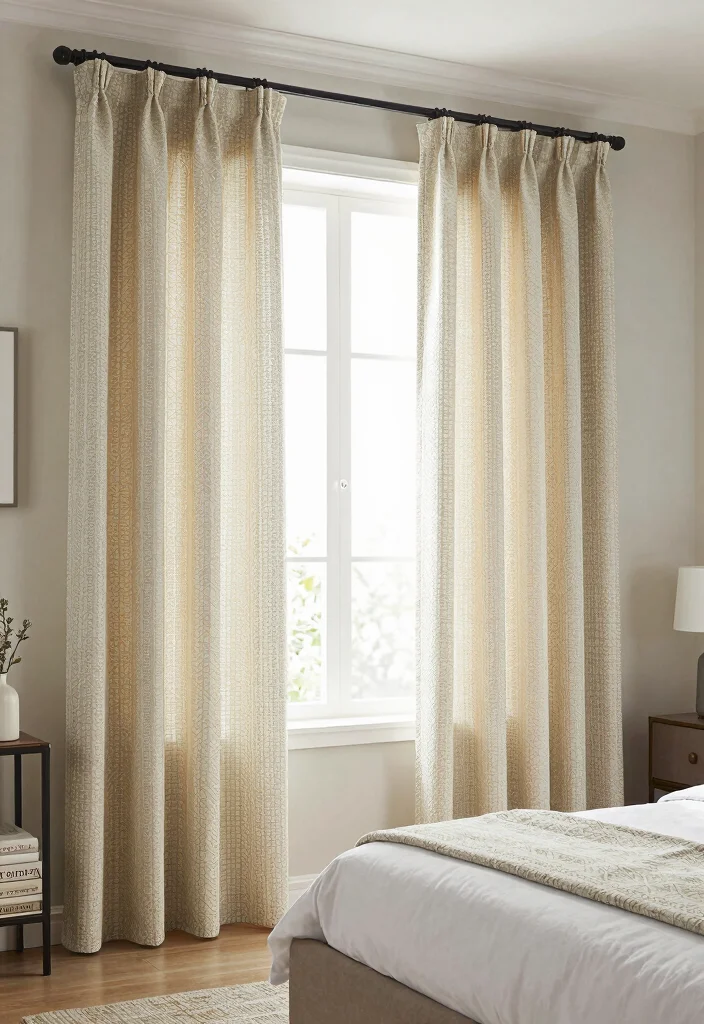 16 Wall Curtains Bedroom Ideas That Elevate Your Space - 16. Customized Curtains for a Personal Touch 1