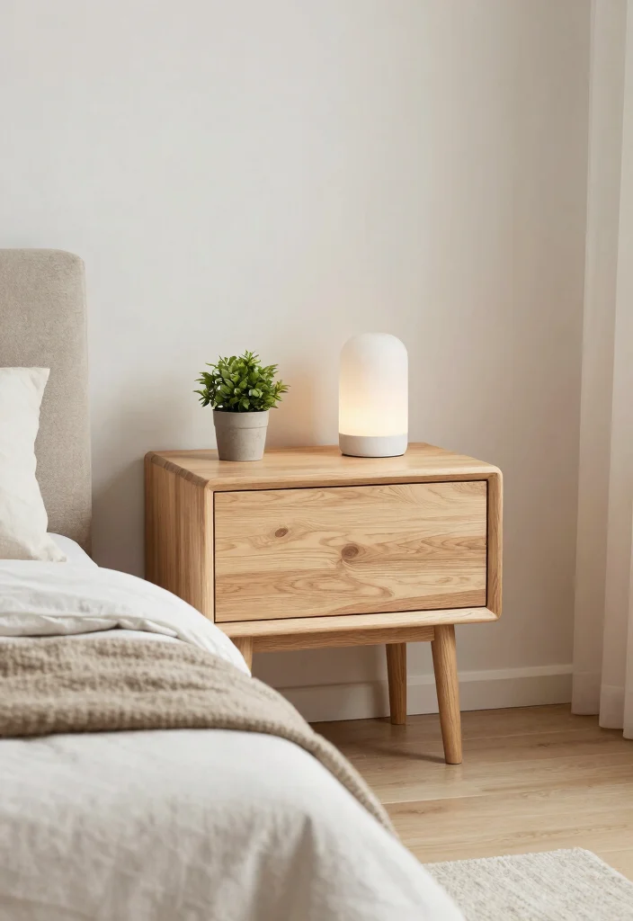 17 Modern Floating Nightstand Ideas With Sleek Design - 11. Scandinavian-Inspired Floating Nightstand 1