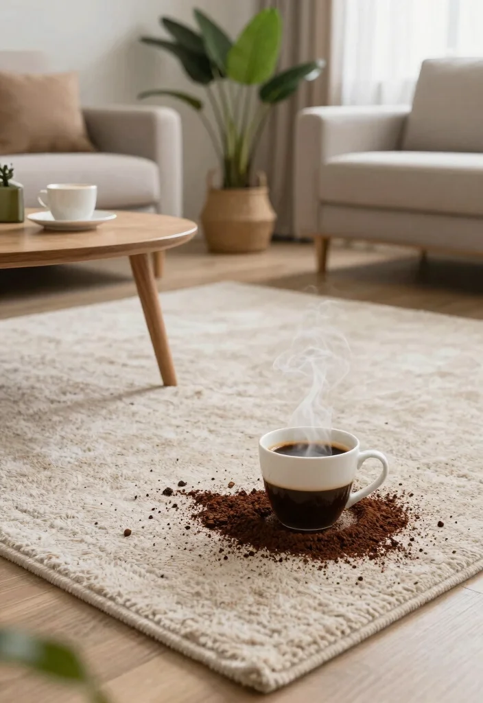 17 Natural Carpet Deodorizer Ideas That Actually Work - 5. Coffee Grounds 1