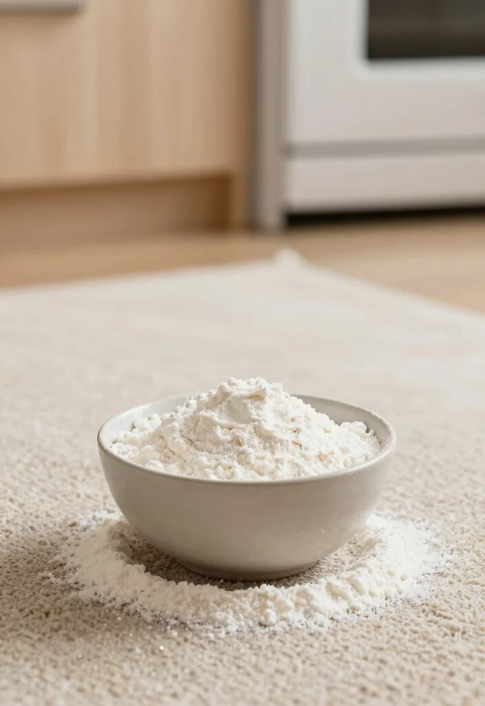 17 Natural Carpet Deodorizer Ideas That Actually Work - 7. Cornstarch Deodorizer 1