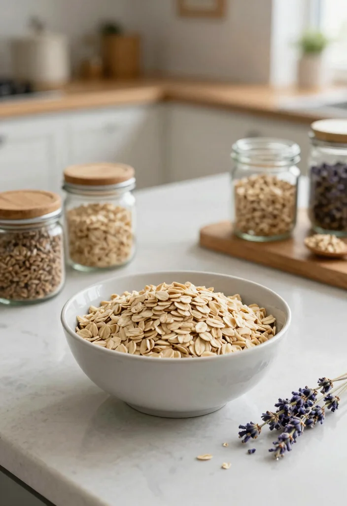 17 Natural Carpet Deodorizer Ideas That Actually Work - 9. Oatmeal and Lavender Mix 1