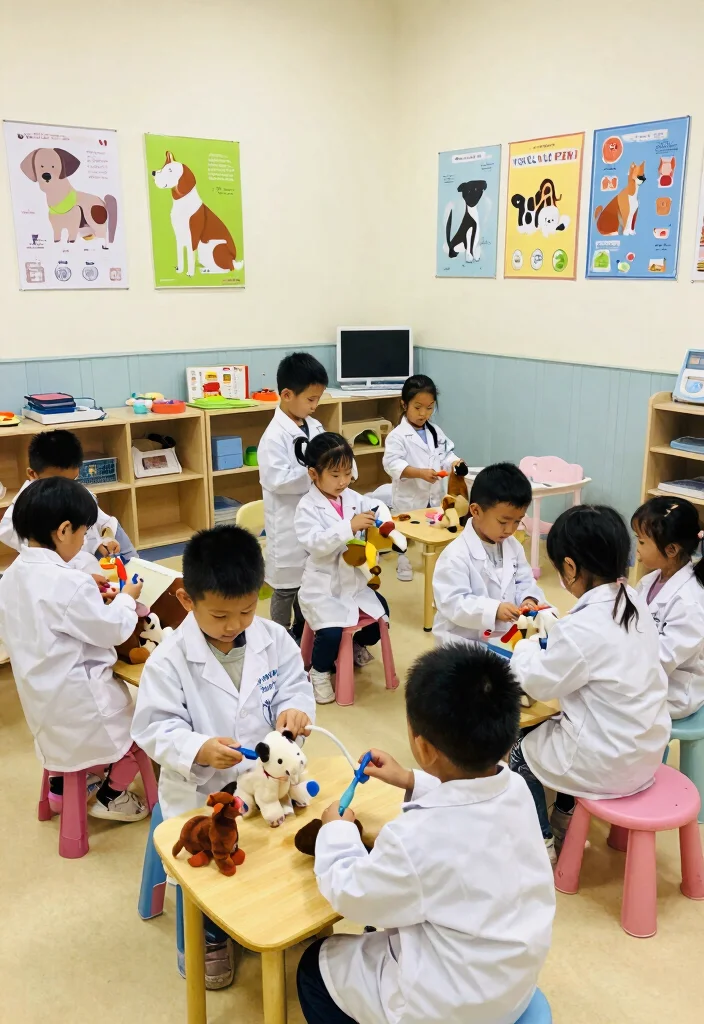 17 Preschool Pets Unit Ideas for Fun Classroom Learning - 12. Role Play: Veterinarian's Office 1