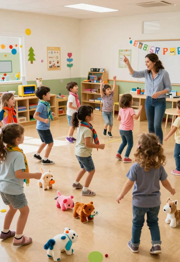 17 Preschool Pets Unit Ideas for Fun Classroom Learning - 7. Pet-Themed Music and Movement 1
