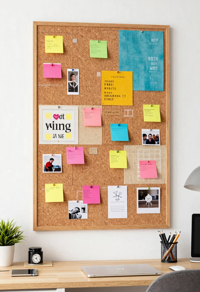 18 Cheap Wall Decor Ideas That Look Expensive - 10. DIY Corkboard Wall 1